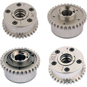 5184369AH 5184370AH Intake Exhaust VVT Camshaft Adjuster 4Pcs Fits for Chrysler Dodge Jeep Ram 3.6L V6 DOHC Engine Replace OE 5184369AH 5184370AH