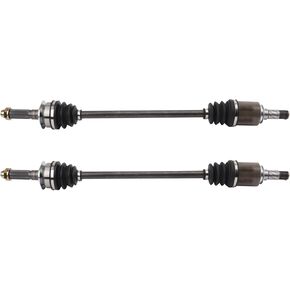 TRQ خلفي CV Axle Goxbly Set Set Driver & Passenger Side متوافق مع 2016-2017 Subaru Crosstrek 2014-2018 Forester 2014-2015 XV Crosstrek