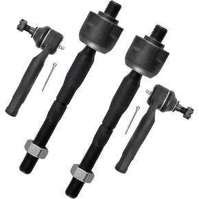 ASTRAPRO - 4 Front Tie Rods for 2010 2011 2012 Ford Fusion 2.5L & 3.0L, Mercury Milan, Inner & Outer Tie Rod Ends Replacement