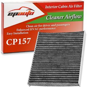 EPAuto CP157 (CF12157) Carbon Replacement for Cabin Air Filter includes Activated Carbon