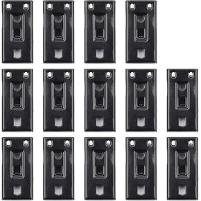 KXLife Ceiling Mount Brackets لمسار الستار المرن ، والستارة القابلة للانحناء مسار السقف الأجهزة (14 جهاز كمبيوتر) أبيض