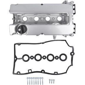 Geluoxi Aluminium Valve Cover Kit Presention for Chevy Cruze Aveo/Aveo5 2009 2010 2011 Sonic Pontiac G3 Saturn Astra 1.6 1.6l 55564395 55558673