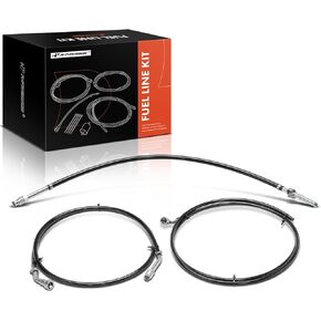 A-Premium Fuel line Kit Compatible with Chevrolet 1995-2000 Tahoe 5.7L & GMC 1995-2000 Yukon 5.7L & Cadillac 1999-2000 Escalade 5.7L