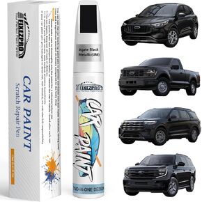 Ruby Red Metallic(RR) Touch Up Paint for Ford, Car Paint Scratch Repair Remover Pen Color Exact Match, Quick and Easy Fix Automotive Chips and Scuff