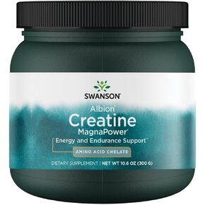 Swanson 100 ٪ Pure Creatine Magnapower 10.6 أونصة (300 جم) PWDR