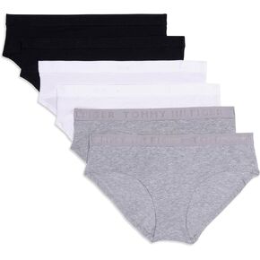 Tommy Hilfiger Women's Cotton Hipster Underwear 6-Pack