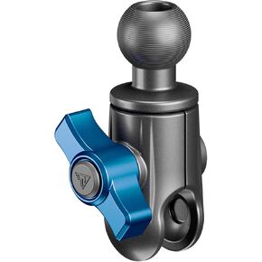 Tackform DURALOCK 20mm Ball and Socket Arm 2" Extension/Dropdown Kit - Short Reach | 6061-T6 CNC Billet Aluminum | NOT Compatible with 1" / B Sized Systems | Black Knob