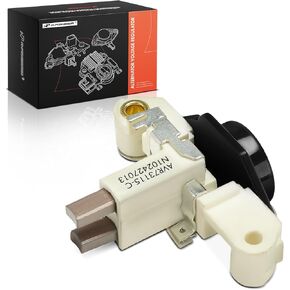 A-Premium Alternator Voltage Regulator Compatible with BMW 323i, 323is, 325i, 325is, 328i, 328is, 525i, 525iT, 530i, 540i, M3 & Volkswagen Passat, Golf, Beetle, Cabrio & Audi A6, A8 & Saab 9-3, 9-5