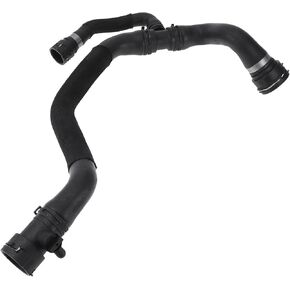 Radiator Hose Heater Hose No.8R0121055D for Audi A4, A4 Quattro Sedan Wagon 2009-2012 Black Rubber 1 Pc Coolant Pipe Good Sealing