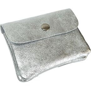 small women's wallet in genuine leather (black)