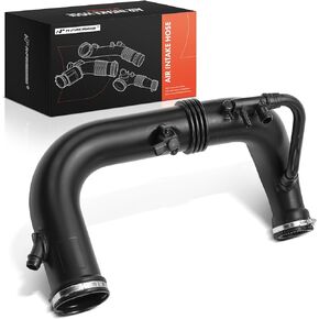 A-Premium Engine Air Clean Intake Tube Hose W/Clamps Compatible with Mercedes-Benz C250 2012-2013, W212 Series E250 2014-2016, SLK250 2012-2015
