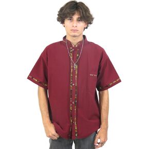 Traditional Mexican Toluca Shirt for Men, Guayabera Style Men's Shirts for Summer, Casual, Cultural & Wedding