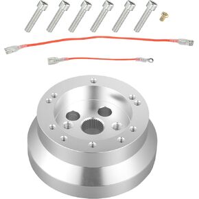 5 & 6 Hole Steering Wheel Short Hub Adapter Connector Steering Wheel Hub Adapter W/Non-telescopic Column for Chevrolet Camaro 1980-1994