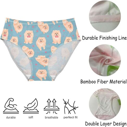 vvfelixl Shih Tzu Poses Panties for Women,Women Underwear Cheeky Panties for Women XS in Saudi Arabia