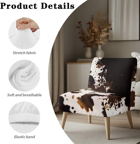 كرسي كرسي الملاهي مجموعة من 2 stretch print print print chair ciard cload cload clist caircover قابلة للغسل بدون أذرع يغطي حامي الأثاث لغرفة الطعام الحية in Kuwait