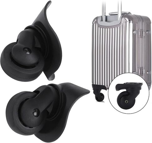 1 Pair A53, Wheel Universal Travel Suitcase Heys Replacement Wheels Trolley Case Luggage Replacement Casters in Saudi Arabia