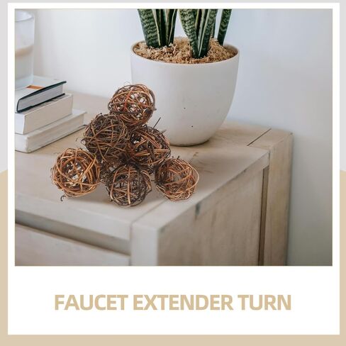 Rattan Decor 10pcs Decorative Wicker Rattan Balls Vase Filler Grapevine Christmas Baubles Ornament for Christmas Party Wall Decoration Bird Chew 5cm Decorative Balls in Saudi Arabia
