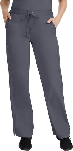 Healing Hands Scrub Set for Women with 5 Pockets, V-Neck Scrub Top 2278, and Taylor Pants 9095 with 2-Way Stretch Technology,Pewter - L Top/L Pant in Saudi Arabia