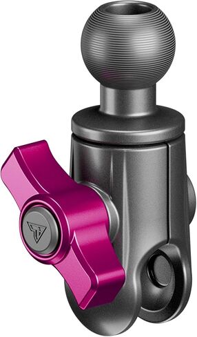 Tackform Duralock 20mm Ball and Socket Arm 2 "extension / tropown kit - Short Reach | 6061 -T6 CNC Billet Aluminium | غير متوافق مع الأنظمة 1" / B الحجم | مقبض أسود in Kuwait
