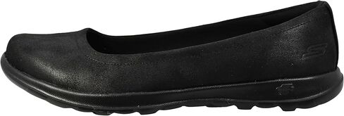 Skechers Performance Women's Go Walk Lite-15395 Ballet Flat,black,11 M US in Saudi Arabia