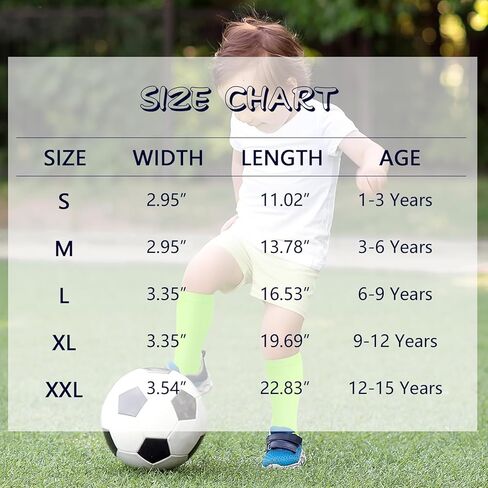 Century Star Girls Soccer Socks Kids Softball Socks Knee High Sock for Toddler Baseball Sock Long Sport Stockings in Saudi Arabia