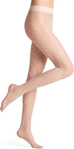 FALKE Women's Eternal 20 Denier Patterned Tights, 3 Pairs in Saudi Arabia