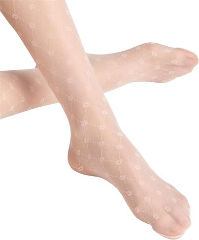 FALKE Women's Eternal 20 Denier Patterned Tights, 3 Pairs in Saudi Arabia