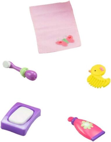 JC Toys - for Keeps Playtime! | Baby Doll High Chair | Fits Dolls up to 17" | Sturdy High Chair and Play Accessories | Ages 2+, Pink in Saudi Arabia