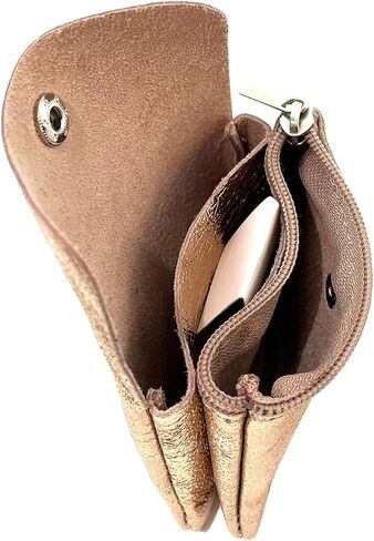 small women's wallet in genuine leather (black) in Saudi Arabia