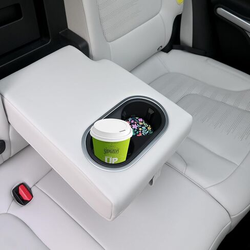 Cute Flowers Ceramic Cup Holders - Pack of 2, Keep Cup Holders Clean and Dry, Drink Cup Car Holder Coasters with A Finger Notch in Kuwait