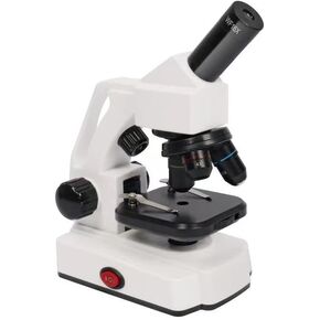 Microscope Kit for Kids Students Adults Beginners with Prepared Slides, 40X- 1280X STEM Science Compound Microscopes for Kids 8-12 with 52 pcs Experiment Kits Gifts for Kids in Kuwait