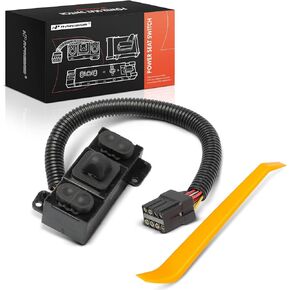 A-Premium الأمامي الأمامي لمكافأة السائق الجانبي لمكافئ مقعد المقعد المتوافق مع Ford F-150 F150 2001-2003 ، F-250 F-350 F-450 F-550 Super Duty ، E-150 E-25