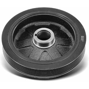 A-Premium Engine Harmonic Balancer Crankshaft Pulley Compatible with Nissan 200SX 1995-1998, Sentra 1995-2000, DOHC L4 1.6L, Replace# 123030M210
