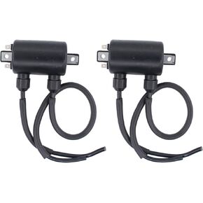Newyall Pack of 2 Ignition Coil لـ Honda VT500 FT ASCOT 1983-1984 ، VT500C Shadow 1983-1986 ، VT700C Shadow 1984-1987 ، VT750C Shadow 1983 ، VT800C Shadow 1988