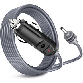 Starlink Mini DC Power Cable Cigarette Lighter, 3M/10FT Starlink Mini Cable 12V-24V DC Car Power for Accessories