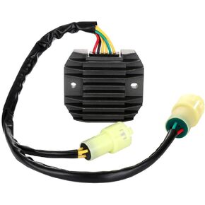 منظم الجهد الجهد Scitoo Rectifier 2000-2002 لـ Kawasaki ZX600 Ninja ZX-6R ، 2003-2004 لـ Kawasaki ZX600 Ninja ZX6-RR ، 2003-2004 لـ Kawasaki ZX636 Ninja ZX-6R 21066-0002