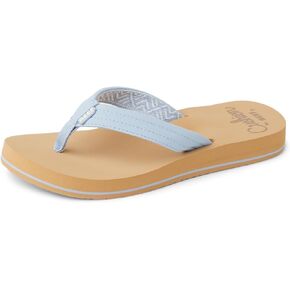 Reef Women's Cushion Breeze Flip-Flop, Dusty Blue, 10