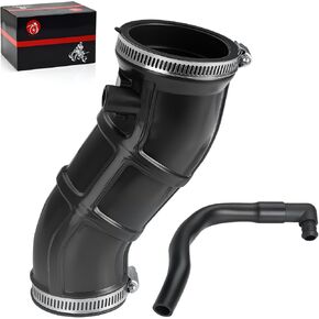 الأيسر الذي يتدفق إليه Snorkel Air Box Tube وأنبوب الكوع متوافق مع Yamaha Raptor 660R YFM660R 2001-2005 5LP-14453-00-00