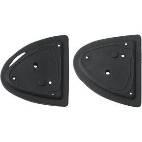 Carbhub W220 من اليسار واليمين الباب اليمنى لحشية الختم قاعدة مرآة مناسبة لمرسيدس-بنز W220 S350 S65 AMG 2006 ، S430 S500 S55 AMG S600 2001-2006 ، استبدل A2208110298 A2208110198 2208110298 2208110198