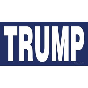 Trump 2024 Car Magnet Trump - GOP Conversial Car Decal 4 × 8 بوصات ملصق ، مقاوم للماء ومقاوم للأشعة فوق البنفسجية ، مؤيد ترامب فانس (SJT87131)