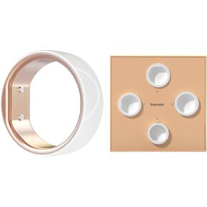طقم تحجيم Femometer Ring + Smart Ring Gen1 لخصوبة النساء ومراقبة الإباضة ، تحليل النوم - الحجم 7