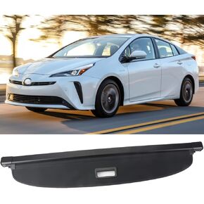 تغطية شحن قابلة للسحب ملائمة 2016 2017 2018 2019 2020 2021 2022 2023 Toyota Prius التخزين الخلفي لتغطية البضائع المقاومة للماء درع أمتع