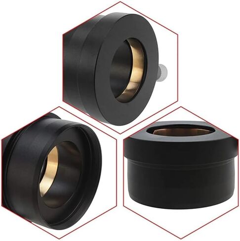 Telescope Accessory Set 2 to 1.25 Inch Eyepiece Adapter Telescope Astronomy 50.8mm to 31.7mm Metal Adapter for Binoculars Monocular Telescope Camera (Color : 2-1.25 with 3 Screws) in Saudi Arabia
