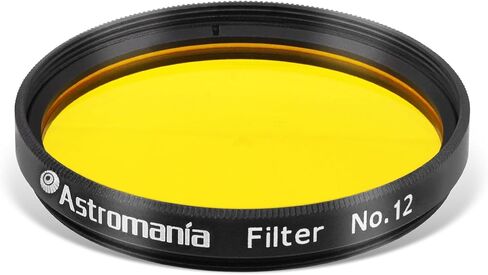 Astromania 1.25" Color/Planetary Filter - #12 Yellow in Saudi Arabia