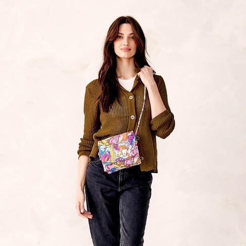 Vera Bradley Featherweight Baird Hipster Crossbody in Saudi Arabia