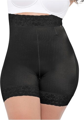 MARIAE FC304 Colombian Daily Use Mid-Thigh Strapless Faja Colombiana Shapewear Bodysuit in Kuwait