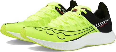 Saucony Men's Sinister Sneaker, Citron/Black, 7.5 in Saudi Arabia