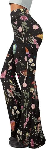 YEXIATODO Womens Flared Leggings Bell Bottom Pants for Women Butt Lift in Saudi Arabia