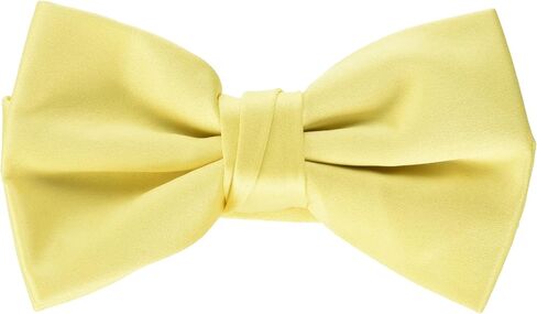 Stacy Adams Men's Satin solid Bow Tie, Fuchsia, One Size in Saudi Arabia