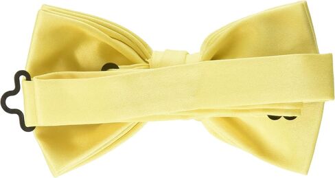 Stacy Adams Men's Satin solid Bow Tie, Fuchsia, One Size in Saudi Arabia